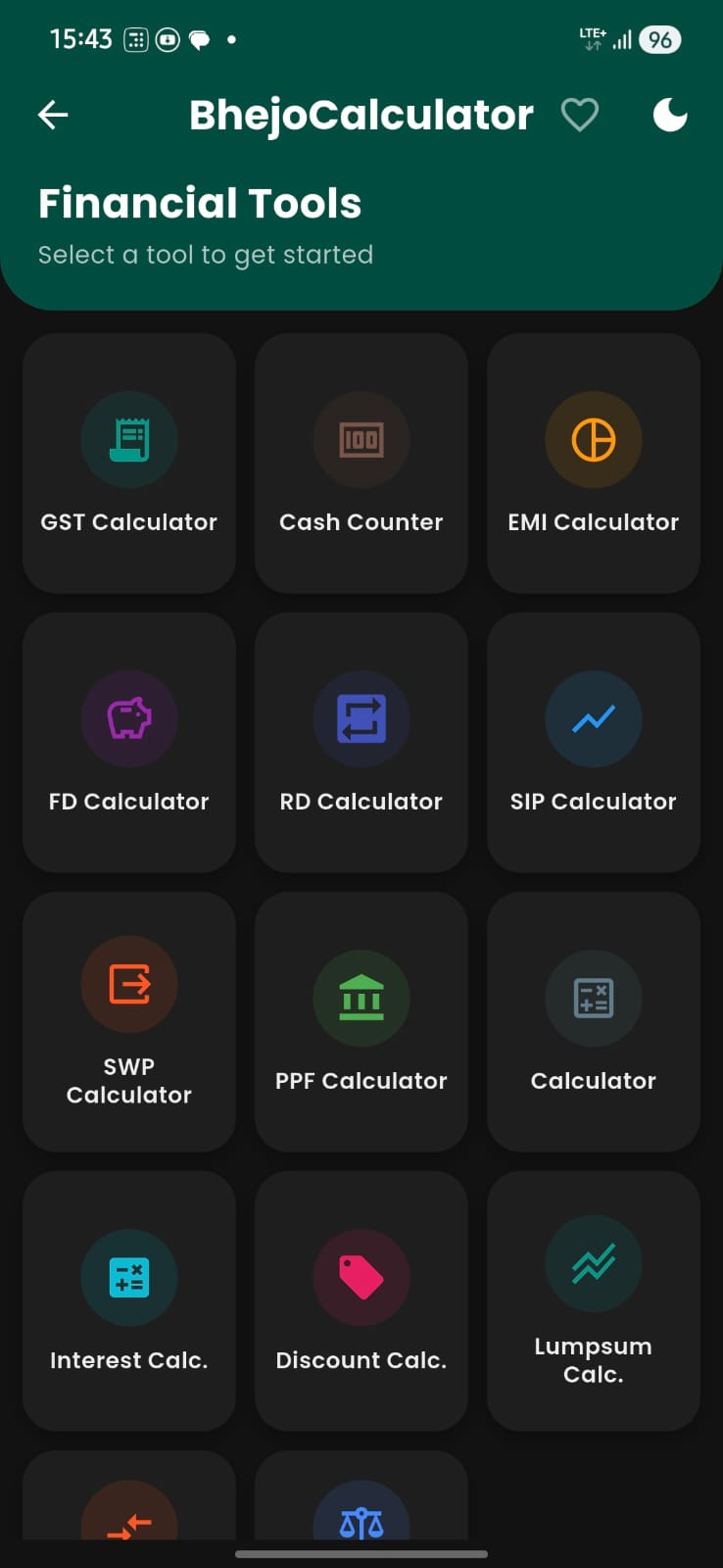 Home – Financial Tools